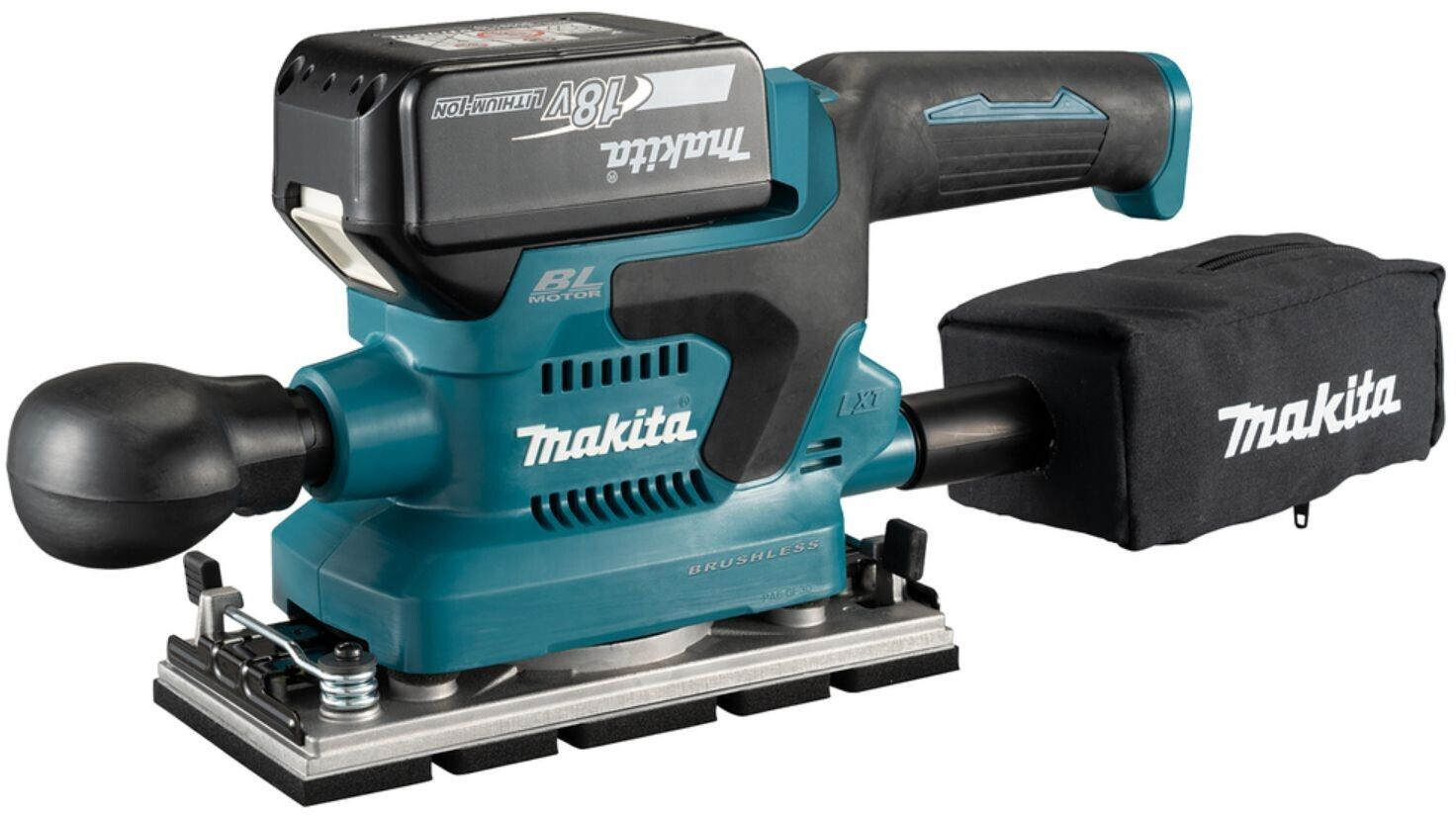 Makita Akku-Schwingschleifer 18V DBO382Z ohne Akku, ohne Ladegerät