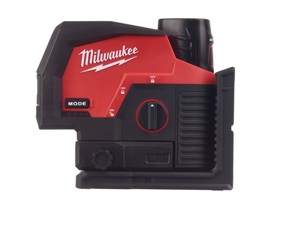 Milwaukee Kreuzlinienlaser mit Lotfunktion M12CLLP-301C