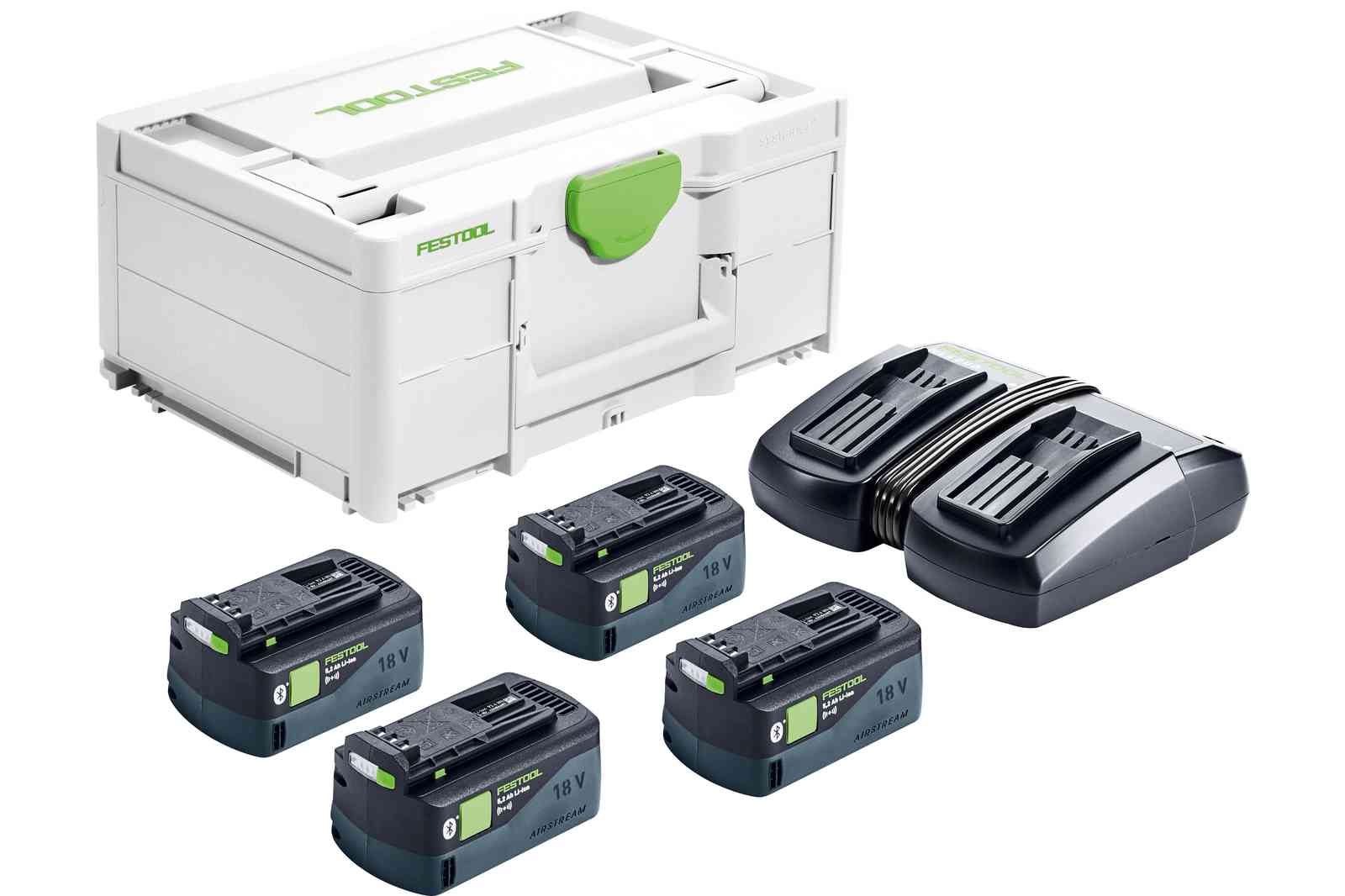 Festool Energie-Set SYS 18V 4x5,2/TCL 6 DUO 577136