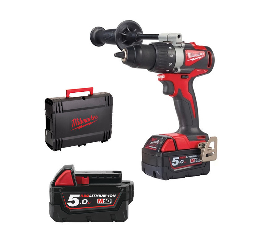 Milwaukee M18BLDD2-502X Bürstenloser Akku-Bohrschrauber Gen2