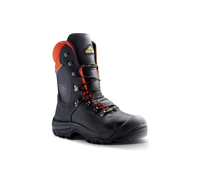 Schnittschutzstiefel S3 Black Forest