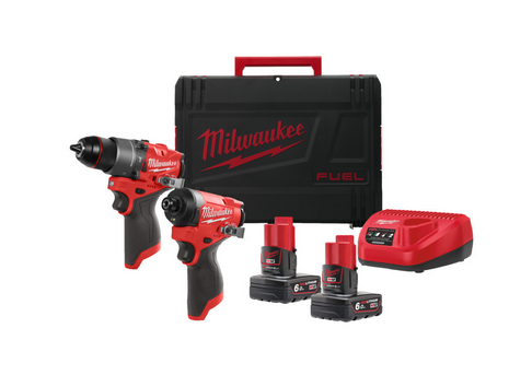 Milwaukee M12FPP2A2-602X Akkuwerkzeuge-Set