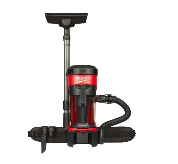 Milwaukee M18FBPV-0 Akku-Rucksacksauger ohne Akku, ohne Ladegerät