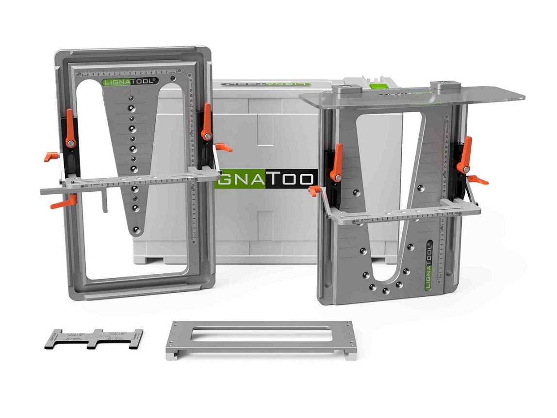 Lignatool Set Profi LT080 Schwalbenschwanzfrässystem