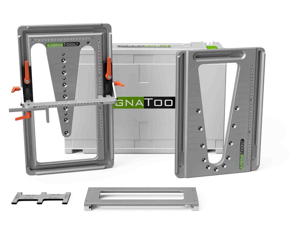 Lignatool Set Standard LT080 Schwalbenschwanzfrässystem