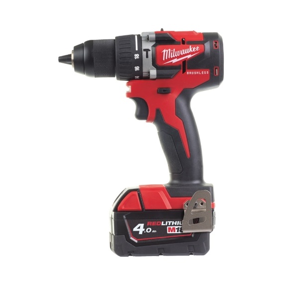 Milwaukee M18CBLPD-402C Kompakt-Bürstenloser Akku-Schlagbohrschrauber