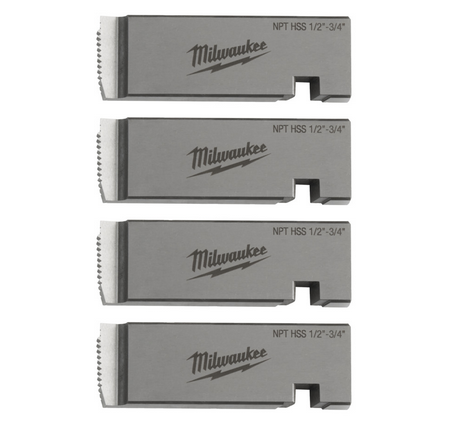 Milwaukee PTR2D 1/2"-3/4" NPT HSS Gewindeschneideisen für MXF PTR2