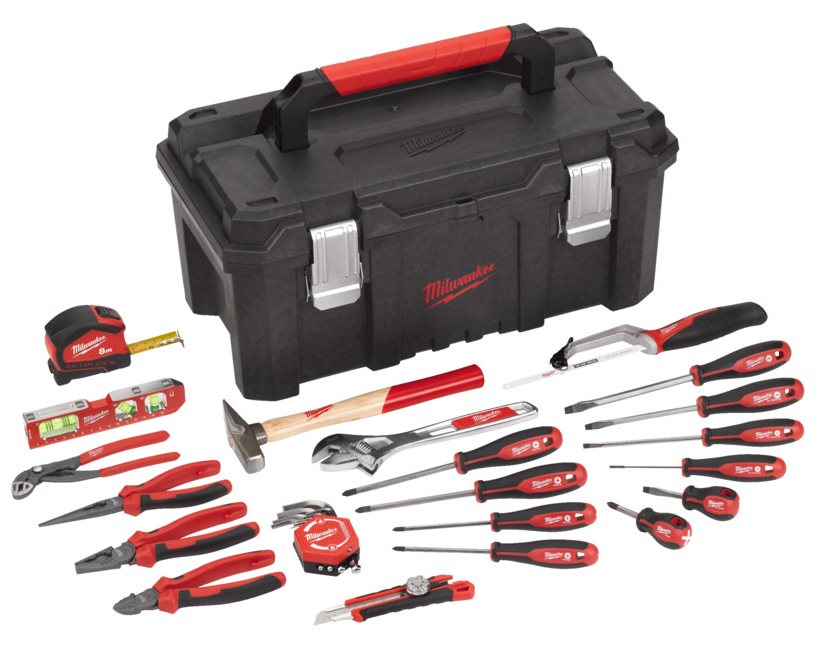 Milwauke Handwerkzeug Starter Set 30 TLG.