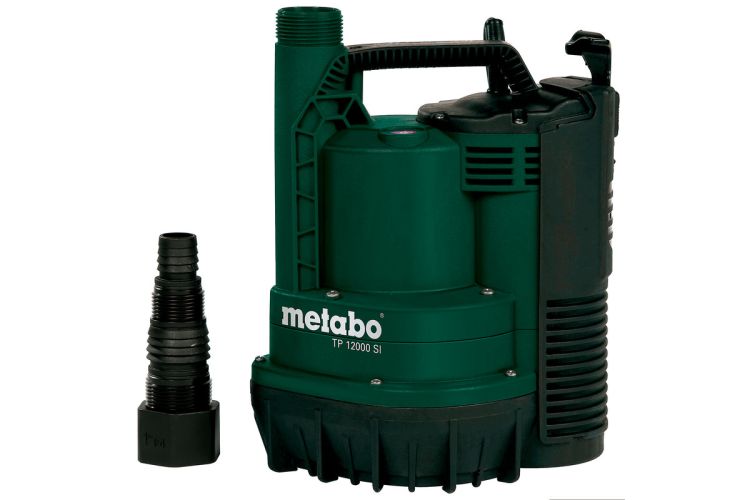 Metabo Flachsaugende Klarwasser-Tauchpumpe TP 12000 SI (0251200009); Karton