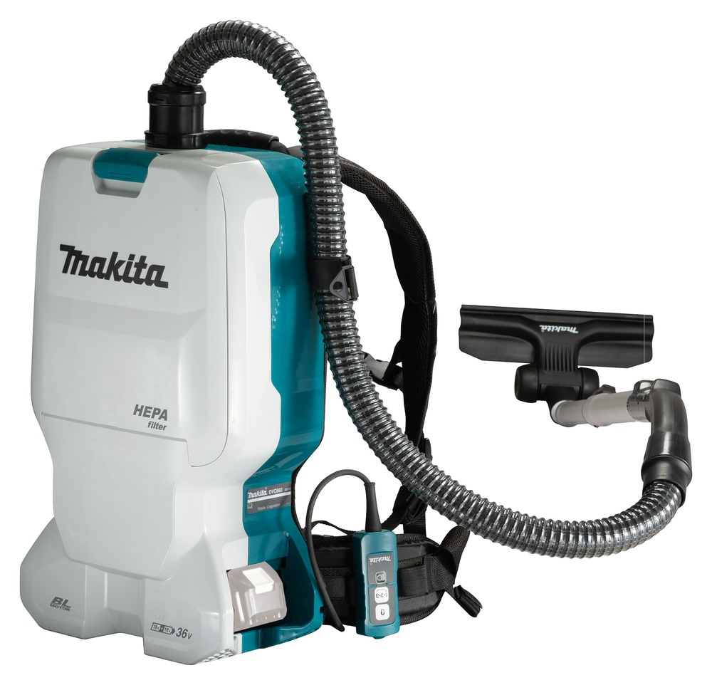 Makita DVC660Z Akku-Rucksackstaubsauger ohne Akku und ohne Ladegerät