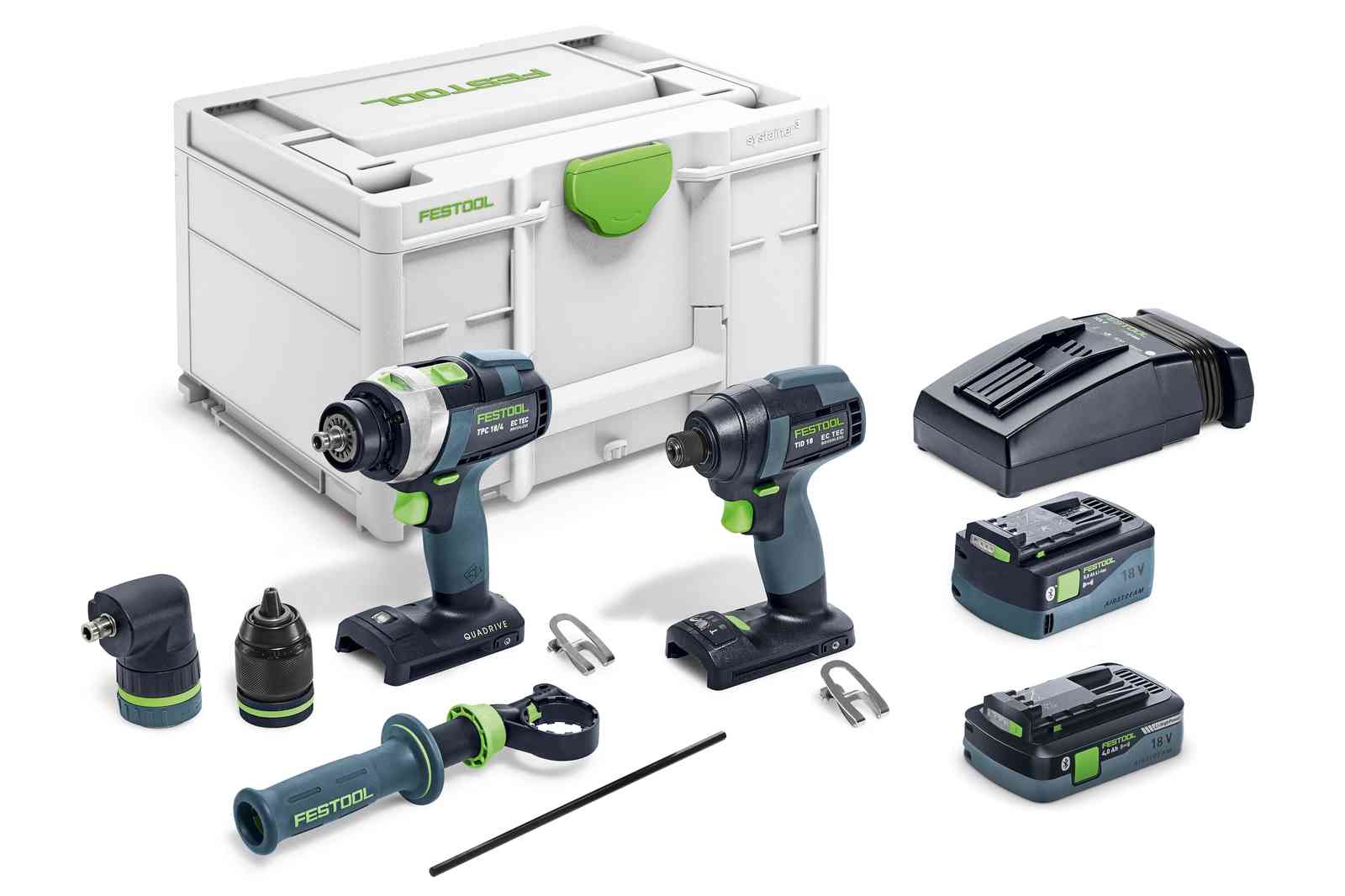 Festool Schrauber- und Bohrer-Set TID 18 5,0/4,0-Set