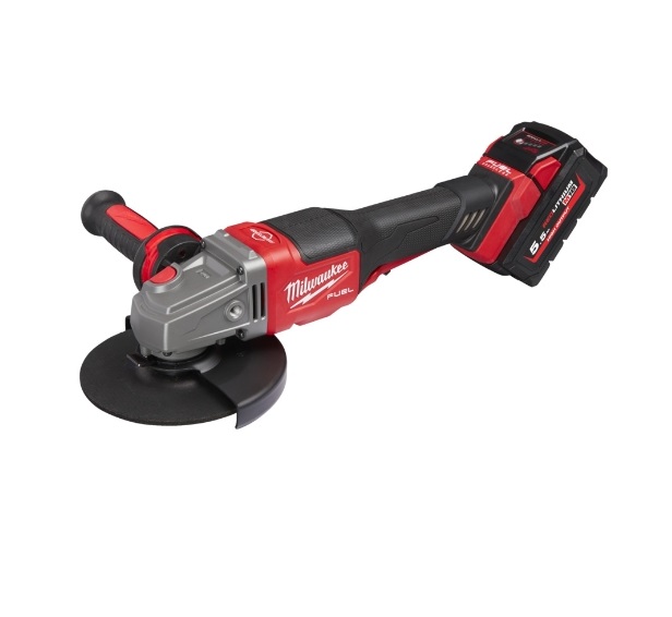 Milwaukee M18FHSAG125XB-552X FUEL™ Akku-Sicherheitswinkelschleifer