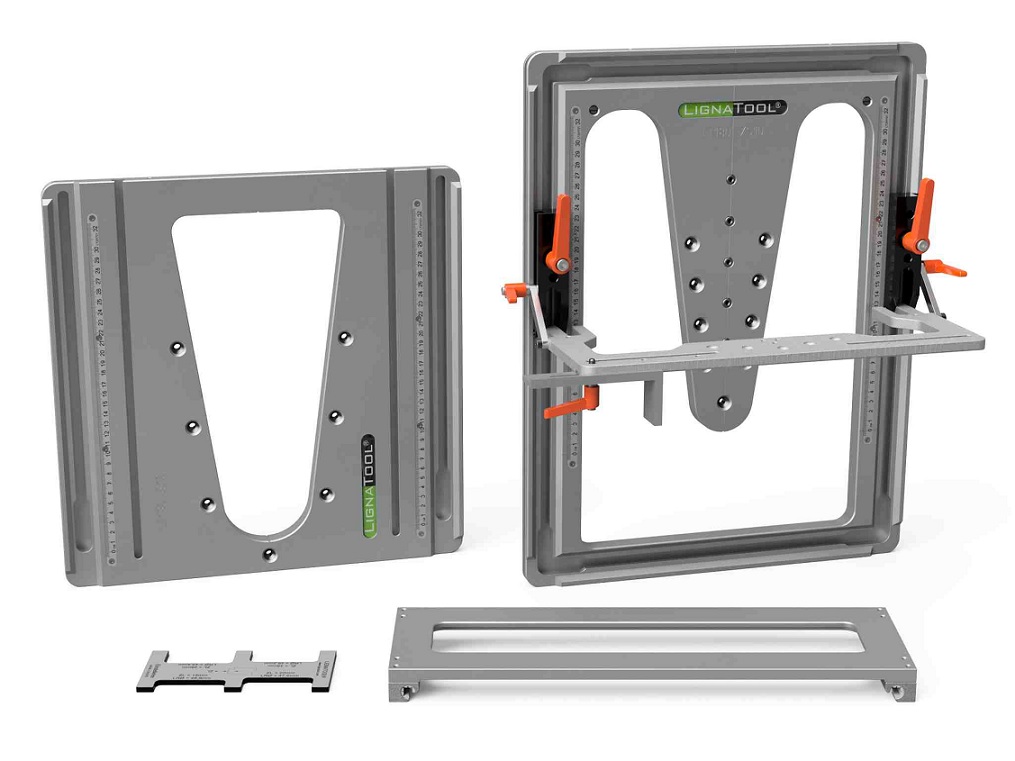 Lignatool LT180 Set Standard Schwalbenschwanzfrässystem