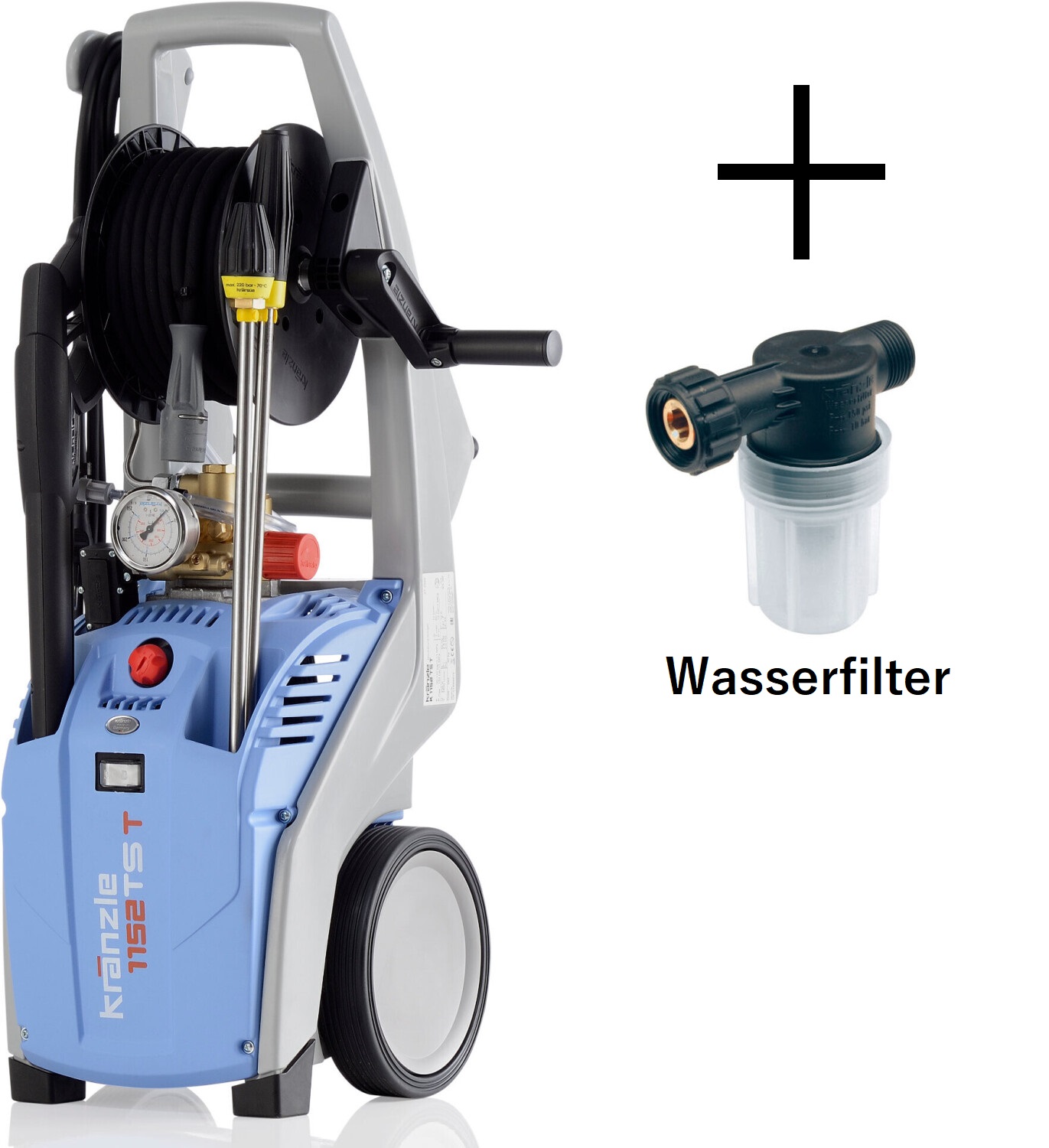 Kränzle Hochdruckreiniger K1152 TST + Wasserfilter