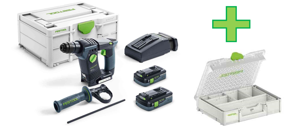 Festool BHC 18 HPC 4,0 I-Plus Organizer Edition