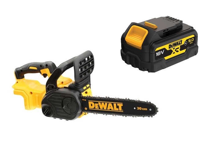 Dewalt DeWalt 18 Volt Akku-Kettensäge DCM565N inkl. 5 Ah Akku