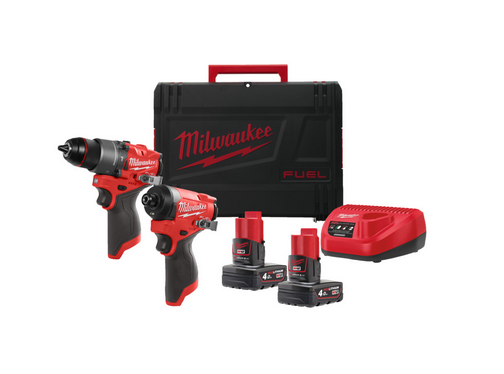 Milwaukee M12FPP2A2-402X Akkuwerkzeuge-Set 4933480587