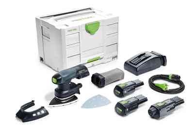 Festool  Akku-Deltaschleifer DTSC 400 3,0 I-Set