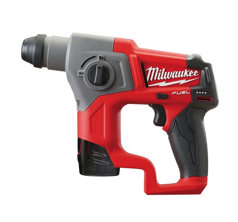 Milwaukee M12CH-202C Akku-Bohrhammer 4933441997