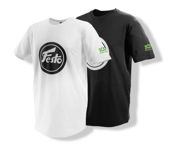 Festool 100 Jahre T-Shirt Set