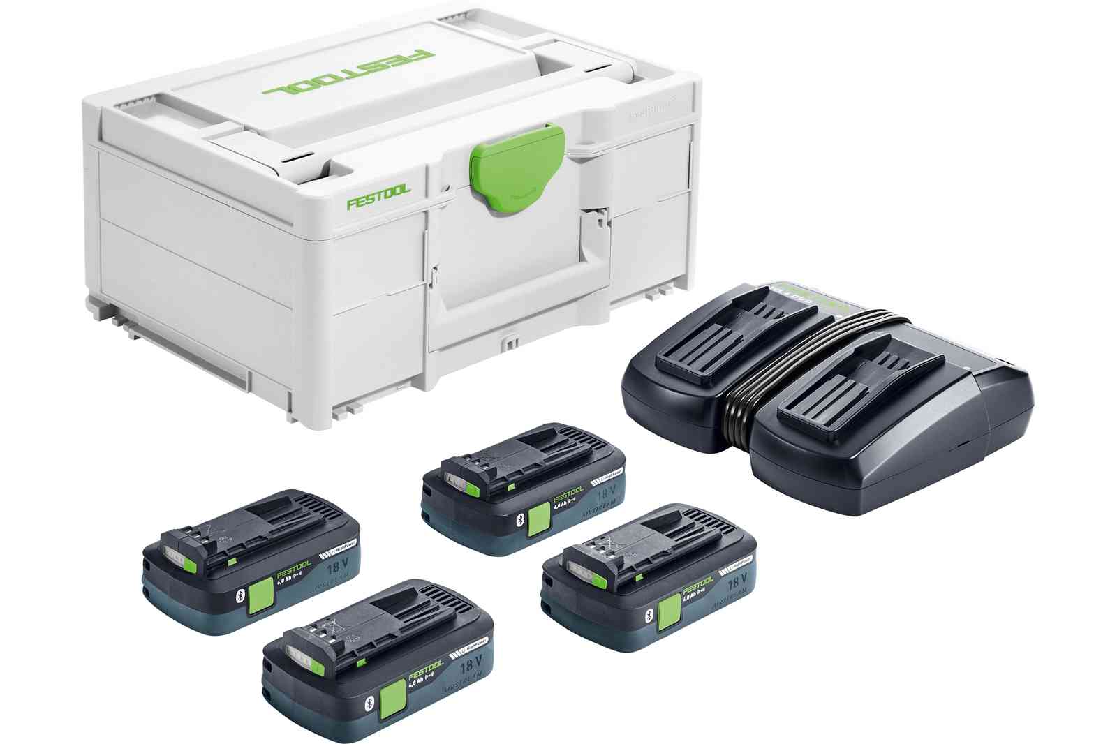 Festool Energie-Set SYS 18V 4x4,0/TCL 6 DUO 577104