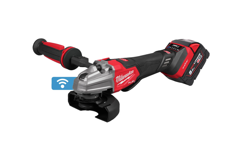 Milwaukee M18 FSAGSVO125X-502X ONE-KEY™ AKKU-SICHERHEITSWINKELSCHLEIFER 125 MM