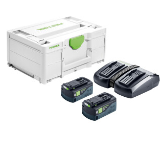 Festool Energie-Set SYS 18V 2x5,0/TCL 6 DUO