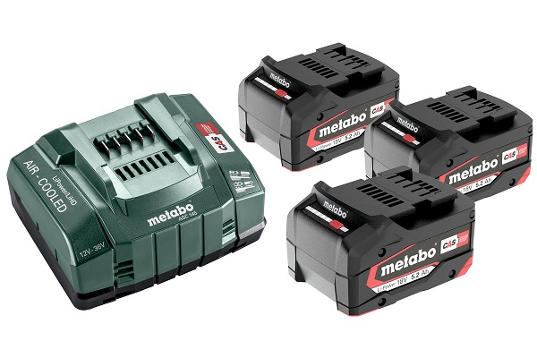 Metabo BASIS-SET 3 X 5.2 AH (685048000)