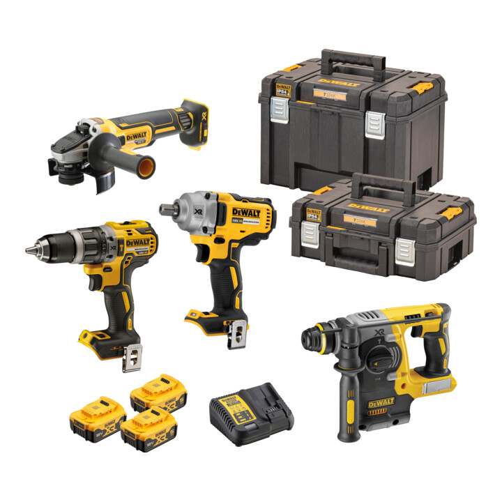 Dewalt Kombopack DCK428P3T-QW im T-Stark Box II & Box VI