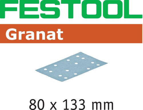 Festool Schleifstreifen STF 80x133 P400 GR/100 Granat