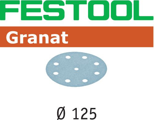 Festool Schleifscheibe STF D125/8 P80 GR/50 Granat