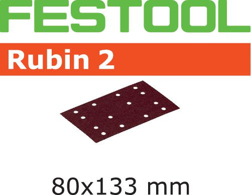 Festool Schleifstreifen STF 80X133 P220 RU2/50 Rubin 2