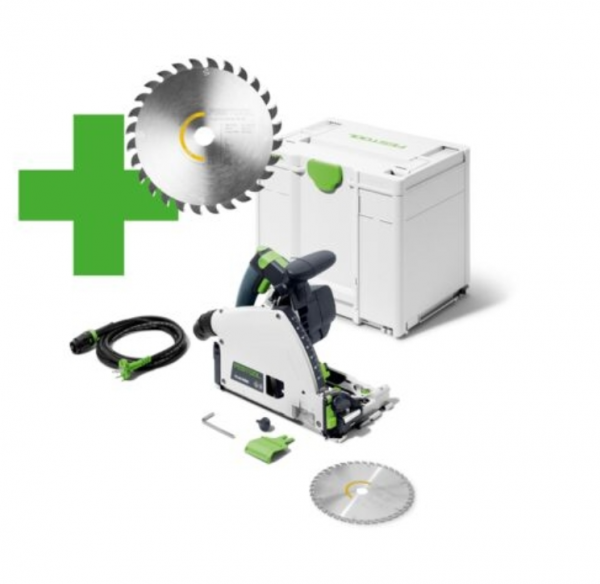 Festool Tauchsäge TS 60 K-Plus Master Edition + Kreissägeblatt